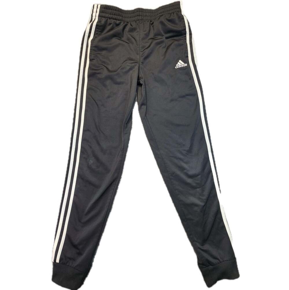 Adidas Sweatpants Black with White Stripes Women L